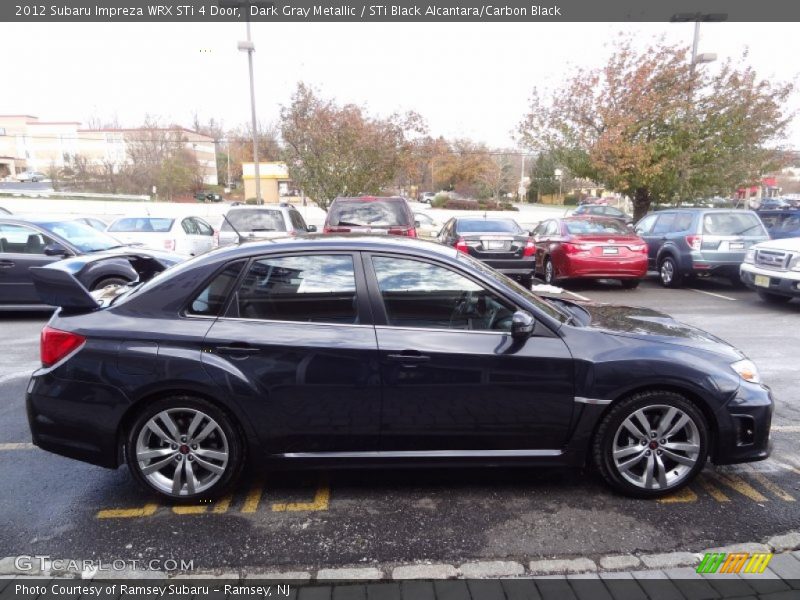  2012 Impreza WRX STi 4 Door Dark Gray Metallic