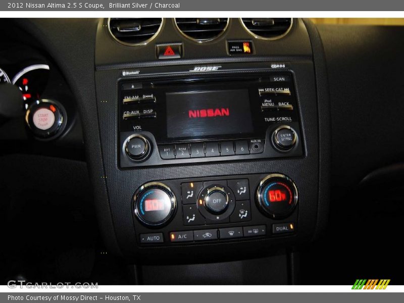 Brilliant Silver / Charcoal 2012 Nissan Altima 2.5 S Coupe