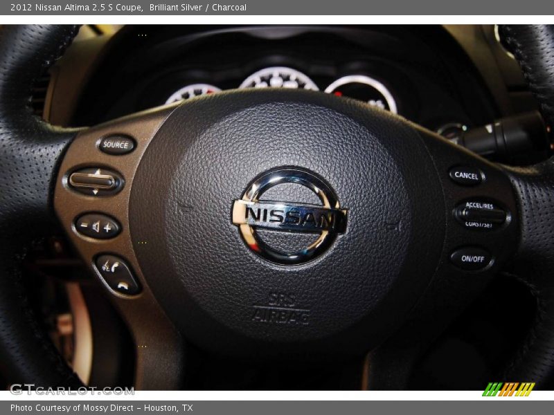 Brilliant Silver / Charcoal 2012 Nissan Altima 2.5 S Coupe