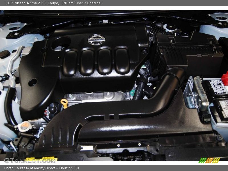 Brilliant Silver / Charcoal 2012 Nissan Altima 2.5 S Coupe