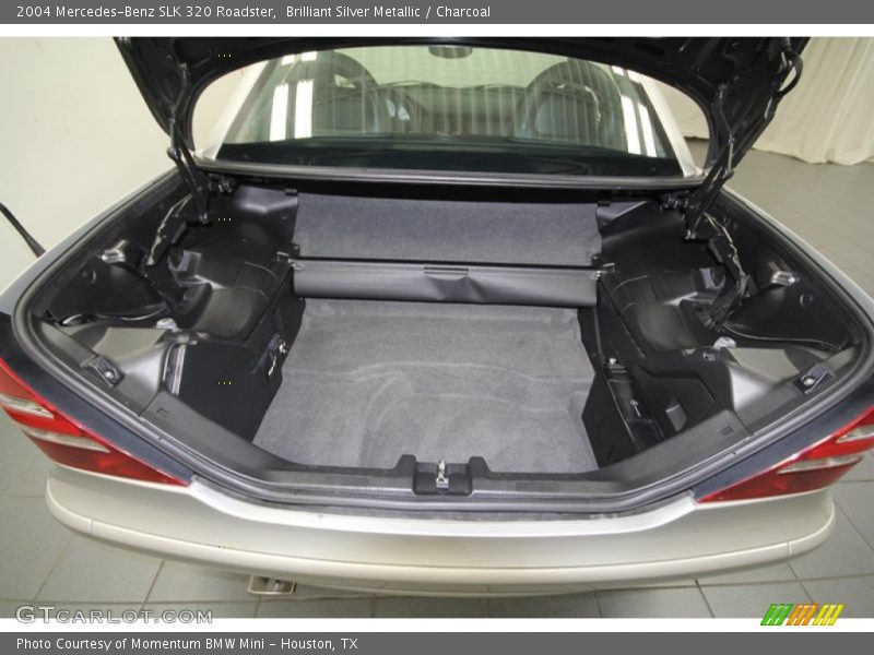 Brilliant Silver Metallic / Charcoal 2004 Mercedes-Benz SLK 320 Roadster