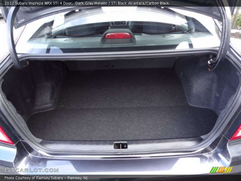  2012 Impreza WRX STi 4 Door Trunk