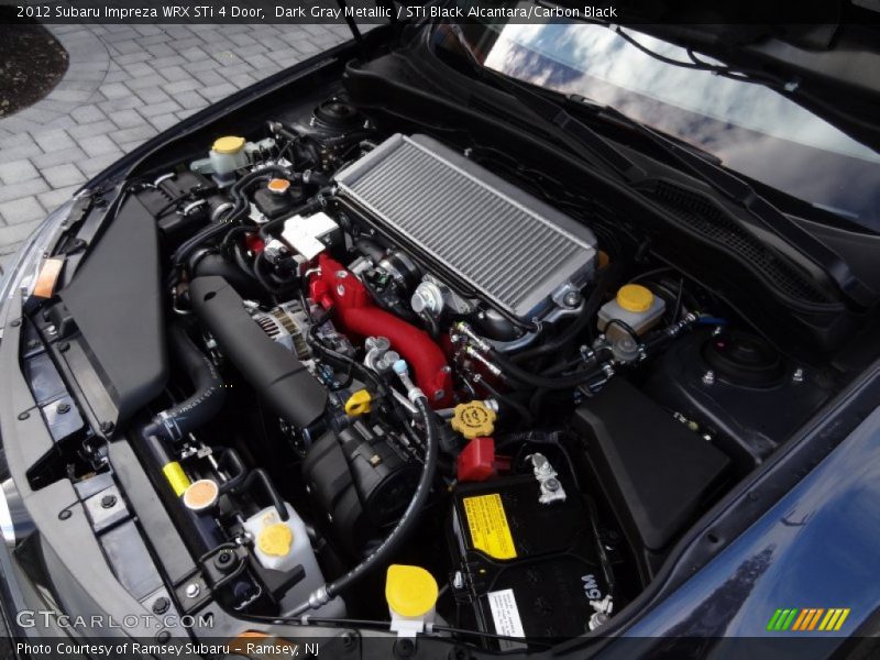  2012 Impreza WRX STi 4 Door Engine - 2.5 Liter STi Turbocharged DOHC 16-Valve DAVCS Flat 4 Cylinder