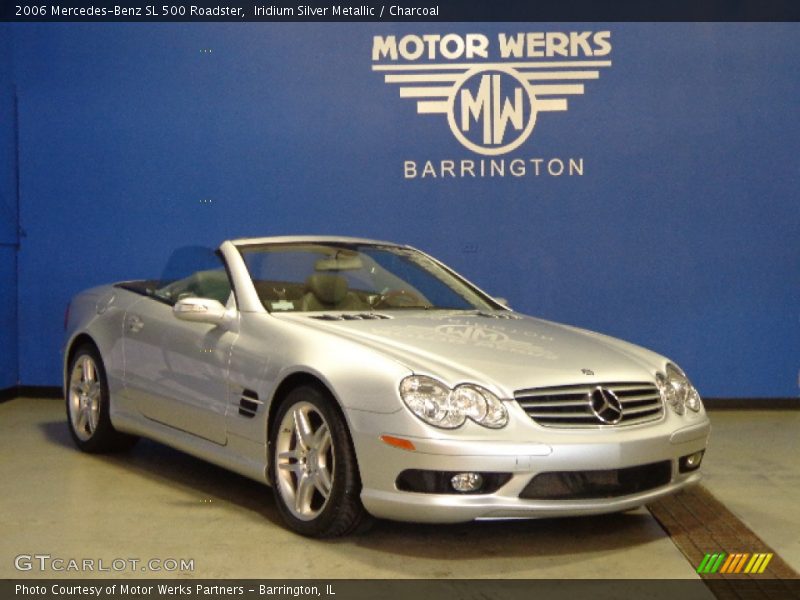 Iridium Silver Metallic / Charcoal 2006 Mercedes-Benz SL 500 Roadster