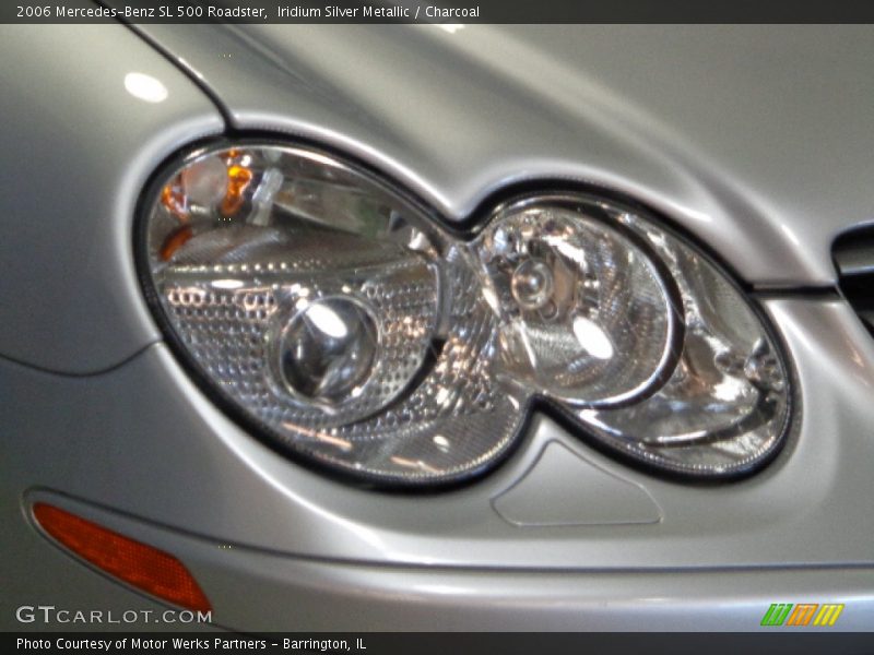 Iridium Silver Metallic / Charcoal 2006 Mercedes-Benz SL 500 Roadster