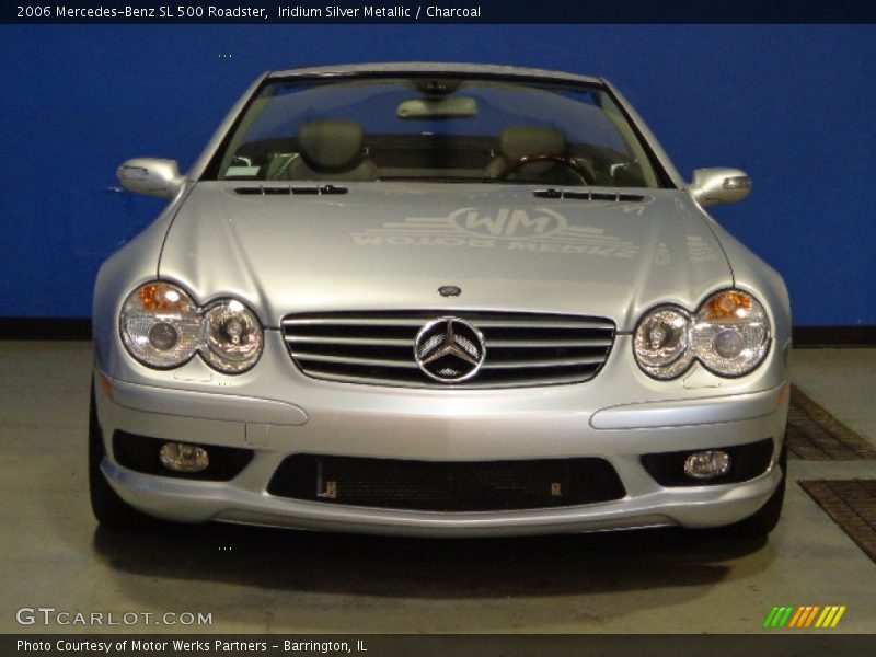 Iridium Silver Metallic / Charcoal 2006 Mercedes-Benz SL 500 Roadster