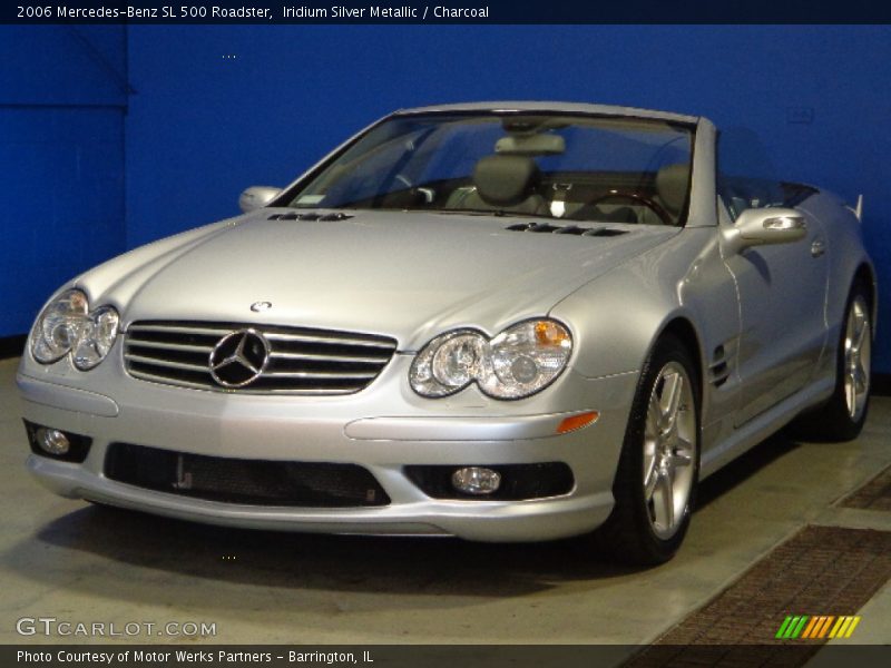 Iridium Silver Metallic / Charcoal 2006 Mercedes-Benz SL 500 Roadster