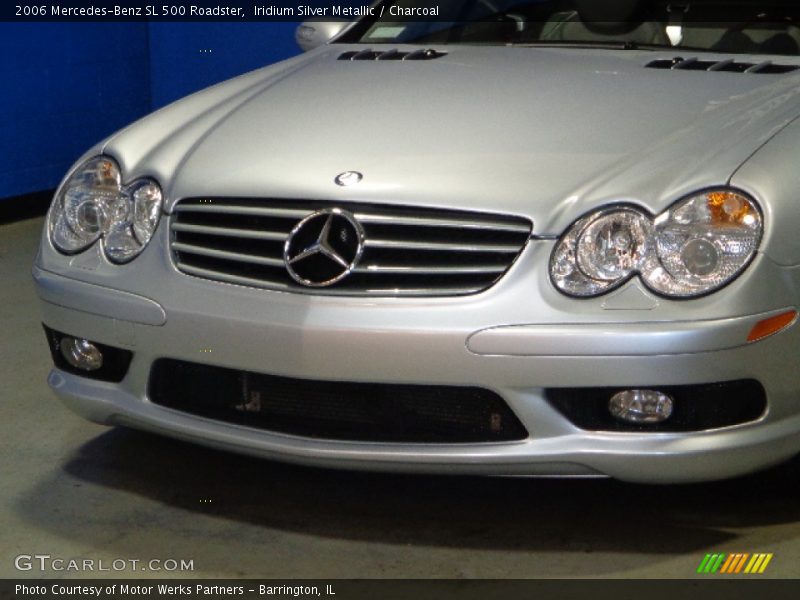 Iridium Silver Metallic / Charcoal 2006 Mercedes-Benz SL 500 Roadster