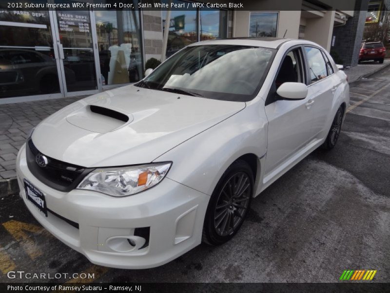 Front 3/4 View of 2012 Impreza WRX Premium 4 Door