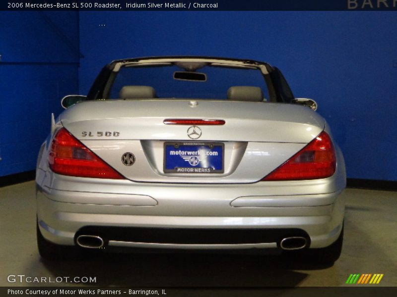 Iridium Silver Metallic / Charcoal 2006 Mercedes-Benz SL 500 Roadster