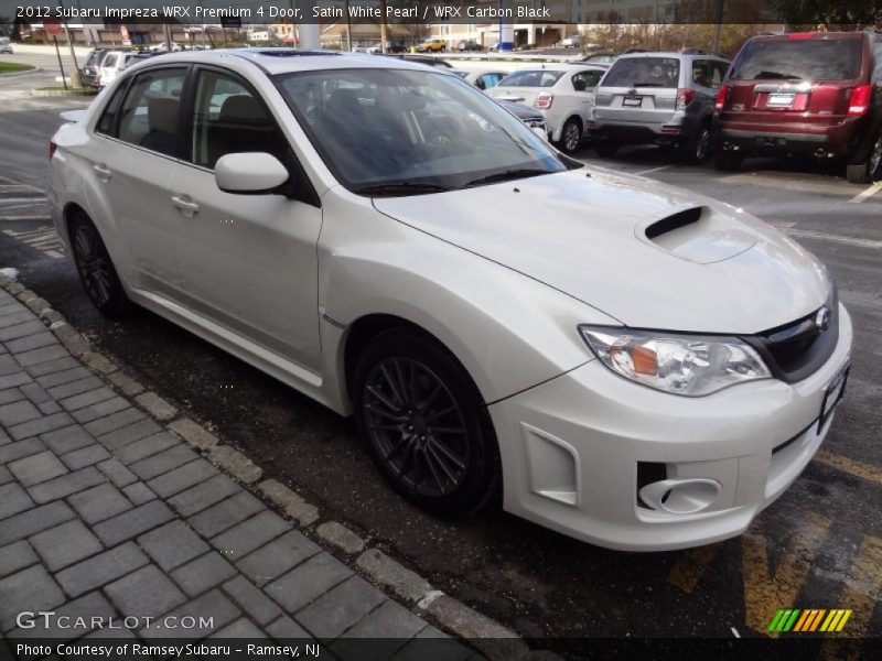 Front 3/4 View of 2012 Impreza WRX Premium 4 Door