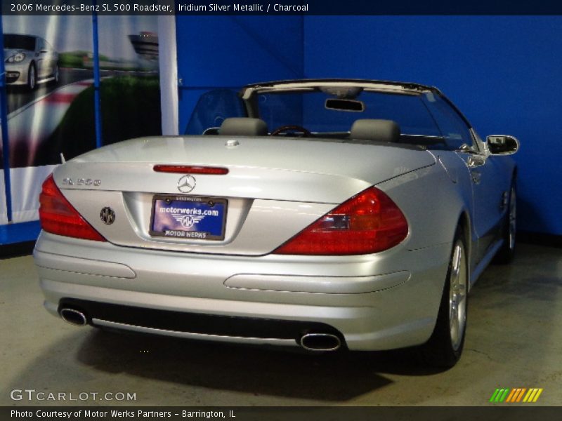 Iridium Silver Metallic / Charcoal 2006 Mercedes-Benz SL 500 Roadster