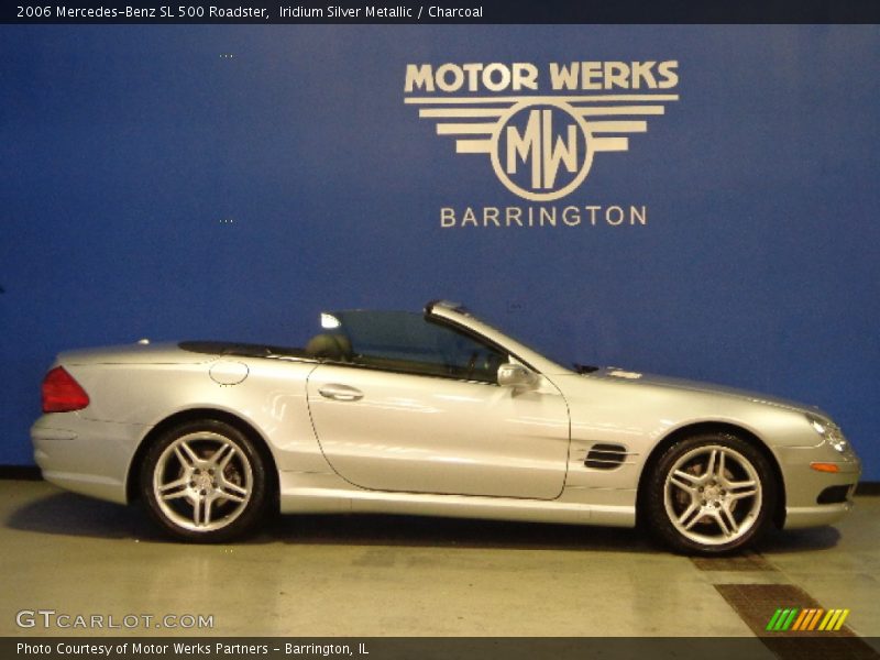 Iridium Silver Metallic / Charcoal 2006 Mercedes-Benz SL 500 Roadster