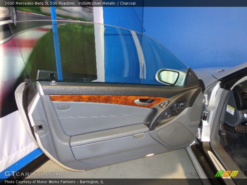 Iridium Silver Metallic / Charcoal 2006 Mercedes-Benz SL 500 Roadster