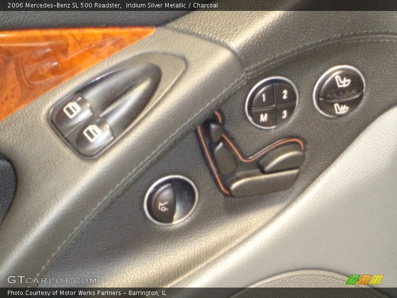 Iridium Silver Metallic / Charcoal 2006 Mercedes-Benz SL 500 Roadster