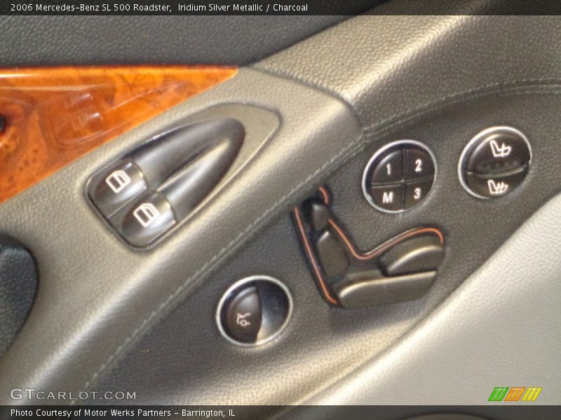 Iridium Silver Metallic / Charcoal 2006 Mercedes-Benz SL 500 Roadster