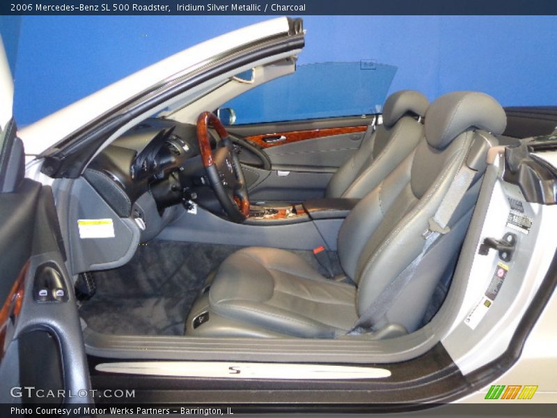Iridium Silver Metallic / Charcoal 2006 Mercedes-Benz SL 500 Roadster