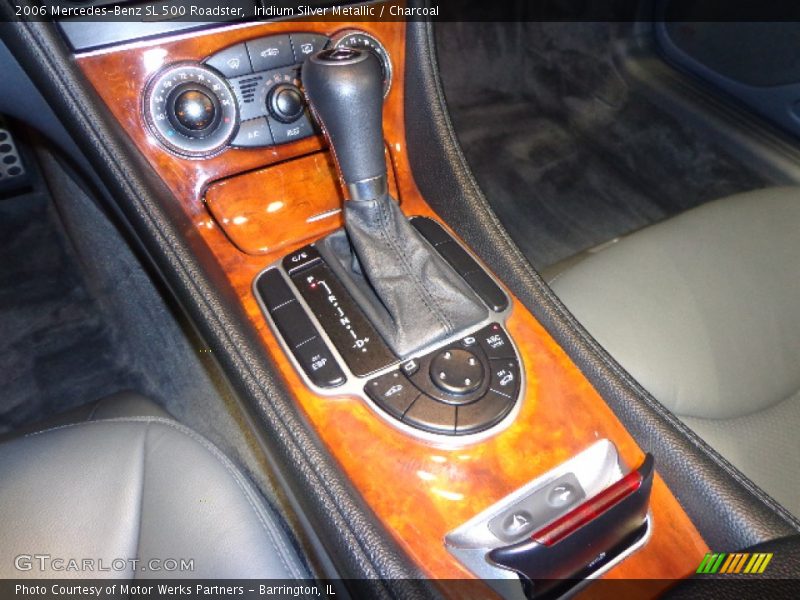 Iridium Silver Metallic / Charcoal 2006 Mercedes-Benz SL 500 Roadster