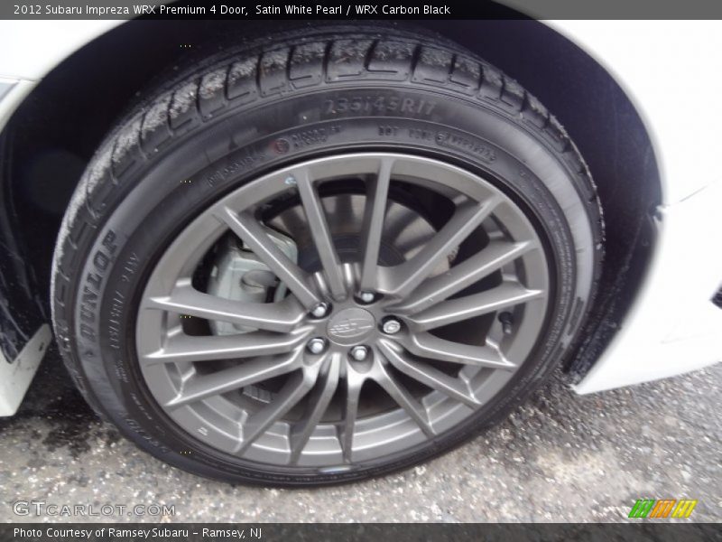  2012 Impreza WRX Premium 4 Door Wheel