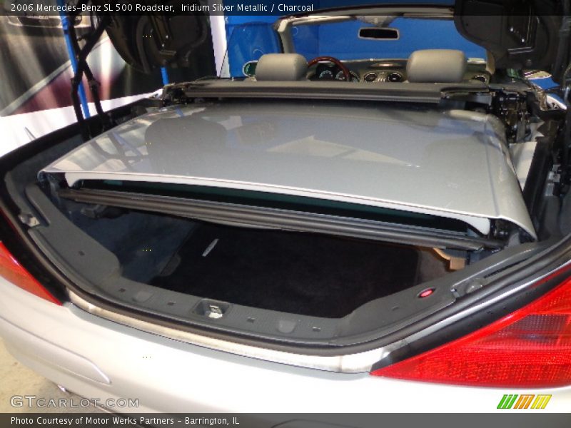 Iridium Silver Metallic / Charcoal 2006 Mercedes-Benz SL 500 Roadster