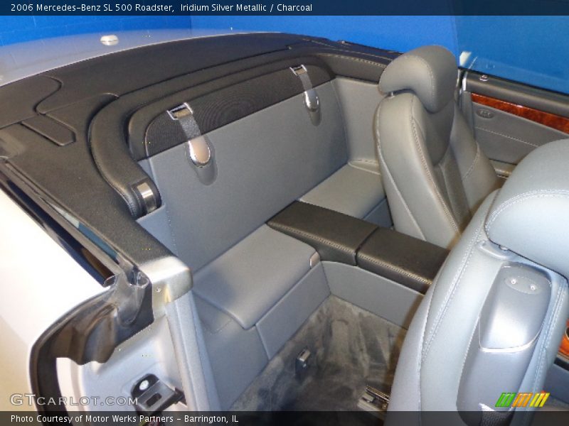 Iridium Silver Metallic / Charcoal 2006 Mercedes-Benz SL 500 Roadster