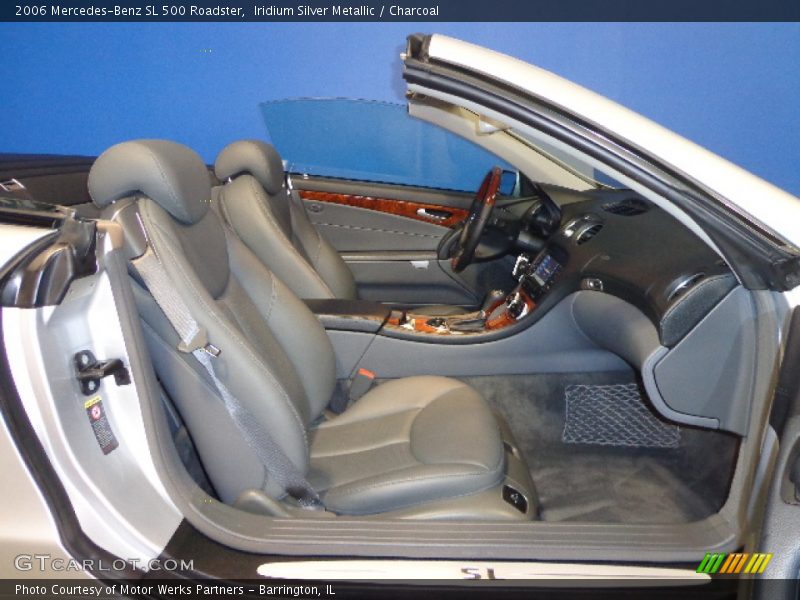 Iridium Silver Metallic / Charcoal 2006 Mercedes-Benz SL 500 Roadster