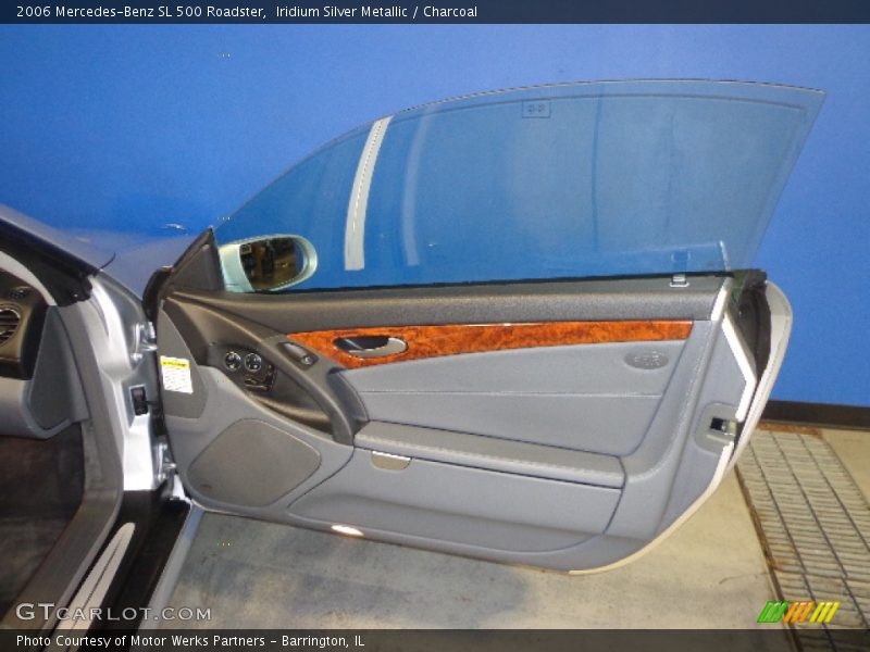 Iridium Silver Metallic / Charcoal 2006 Mercedes-Benz SL 500 Roadster