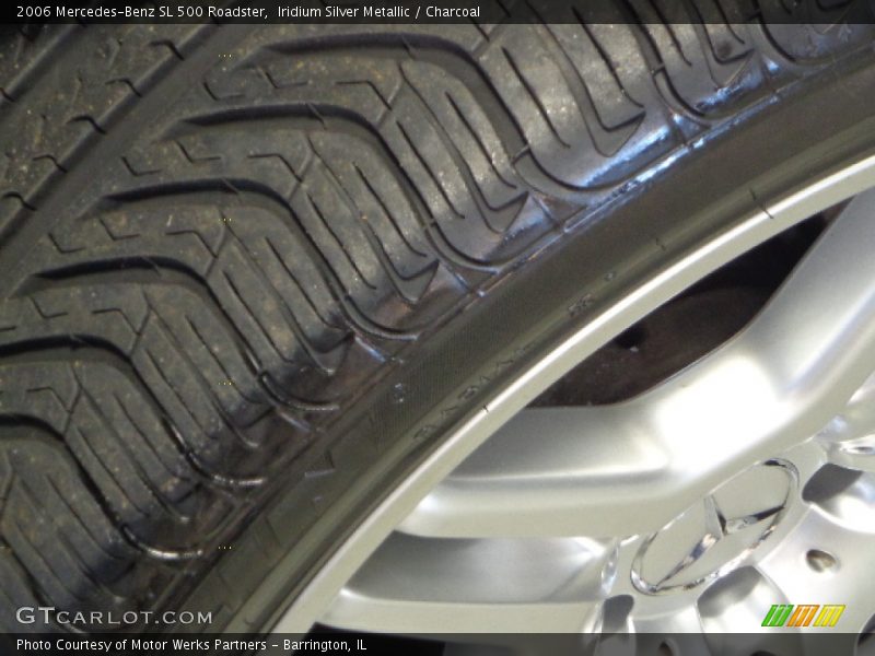 Iridium Silver Metallic / Charcoal 2006 Mercedes-Benz SL 500 Roadster