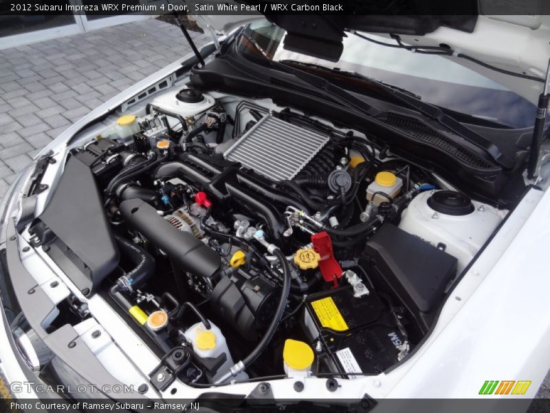  2012 Impreza WRX Premium 4 Door Engine - 2.5 Liter Turbocharged DOHC 16-Valve AVCS Flat 4 Cylinder
