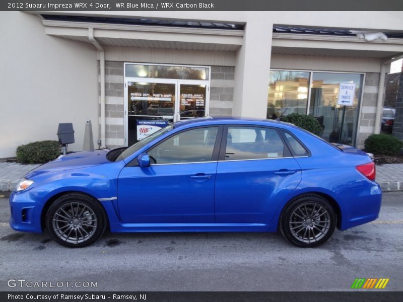  2012 Impreza WRX 4 Door WR Blue Mica