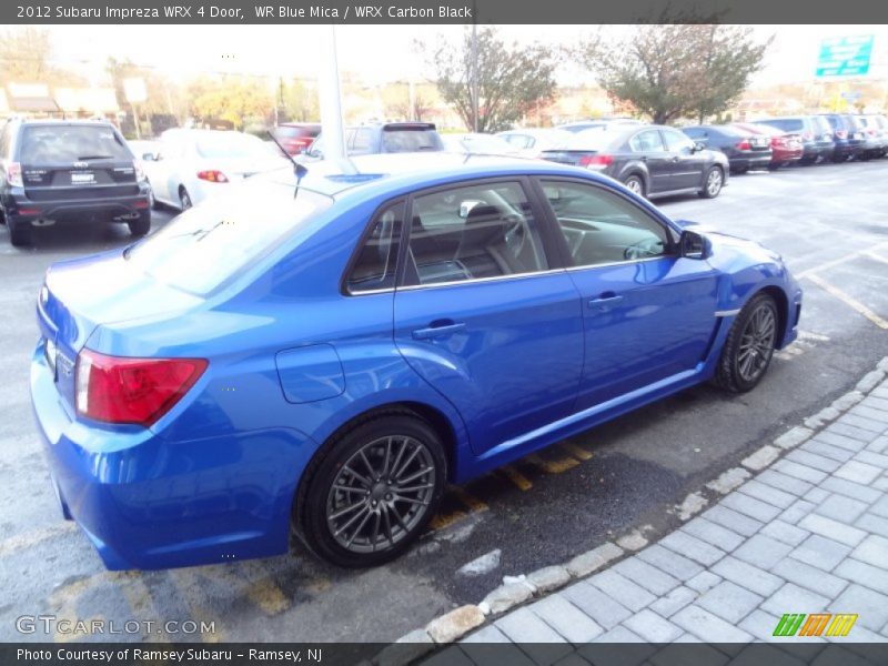 WR Blue Mica / WRX Carbon Black 2012 Subaru Impreza WRX 4 Door