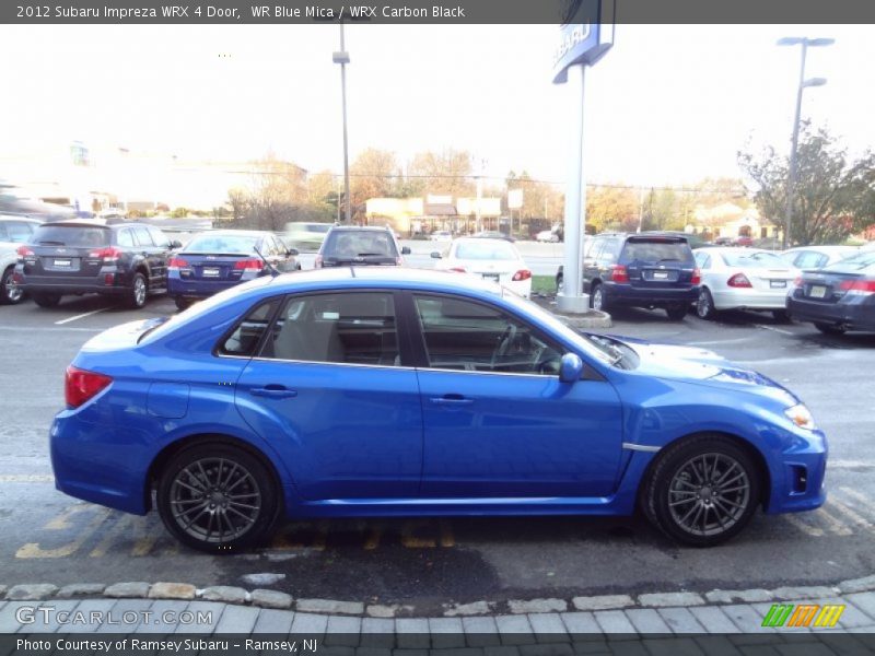 WR Blue Mica / WRX Carbon Black 2012 Subaru Impreza WRX 4 Door