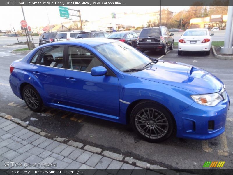 WR Blue Mica / WRX Carbon Black 2012 Subaru Impreza WRX 4 Door