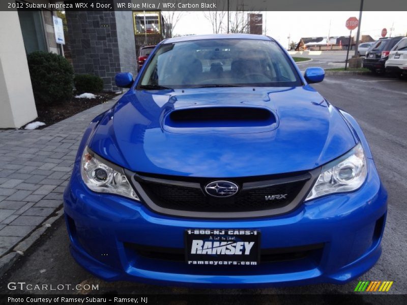 WR Blue Mica / WRX Carbon Black 2012 Subaru Impreza WRX 4 Door