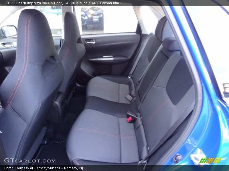 WR Blue Mica / WRX Carbon Black 2012 Subaru Impreza WRX 4 Door