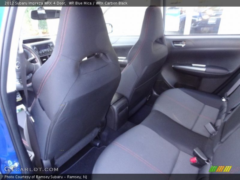 WR Blue Mica / WRX Carbon Black 2012 Subaru Impreza WRX 4 Door