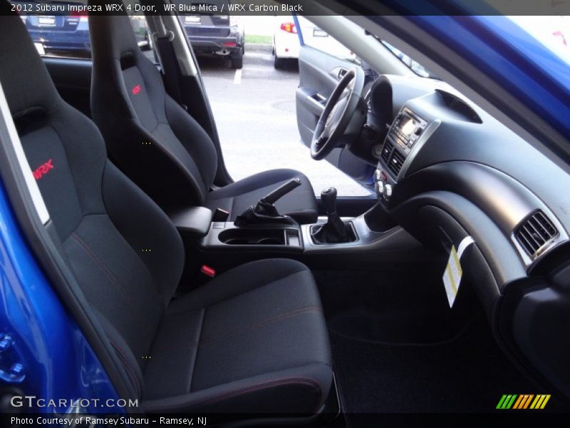 WR Blue Mica / WRX Carbon Black 2012 Subaru Impreza WRX 4 Door