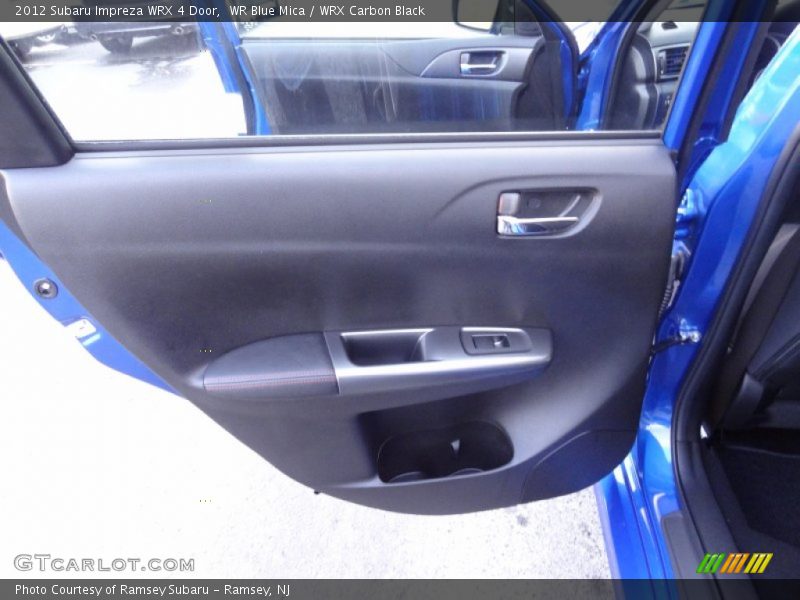Door Panel of 2012 Impreza WRX 4 Door