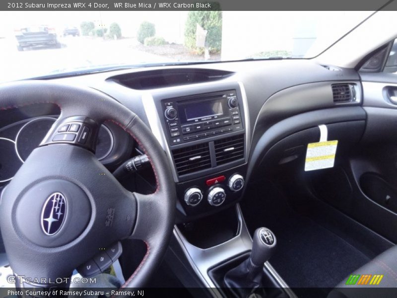 Controls of 2012 Impreza WRX 4 Door