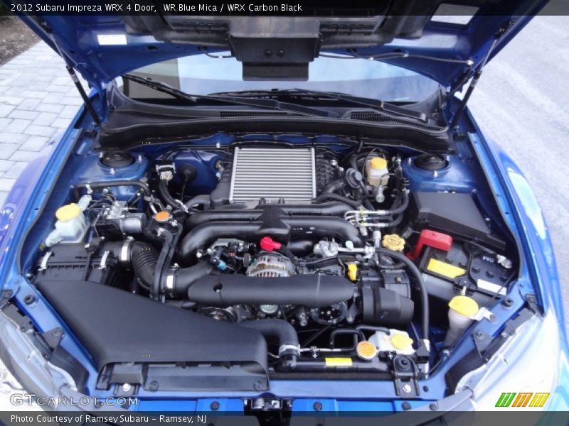  2012 Impreza WRX 4 Door Engine - 2.5 Liter Turbocharged DOHC 16-Valve AVCS Flat 4 Cylinder