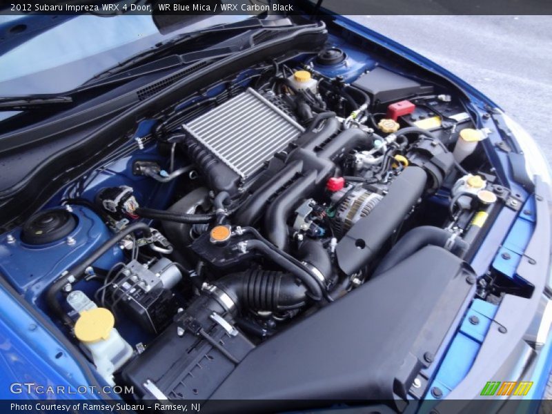 2012 Impreza WRX 4 Door Engine - 2.5 Liter Turbocharged DOHC 16-Valve AVCS Flat 4 Cylinder