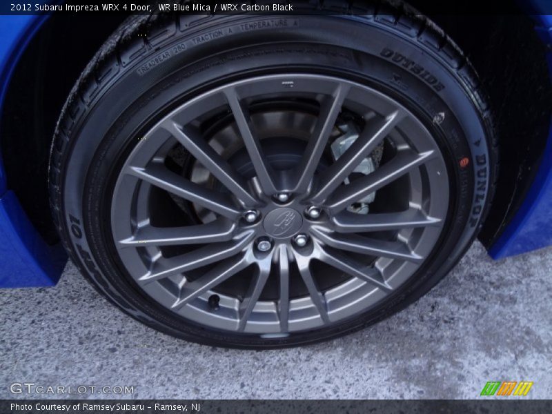  2012 Impreza WRX 4 Door Wheel