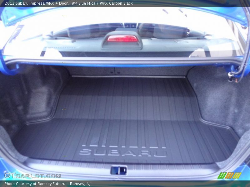  2012 Impreza WRX 4 Door Trunk