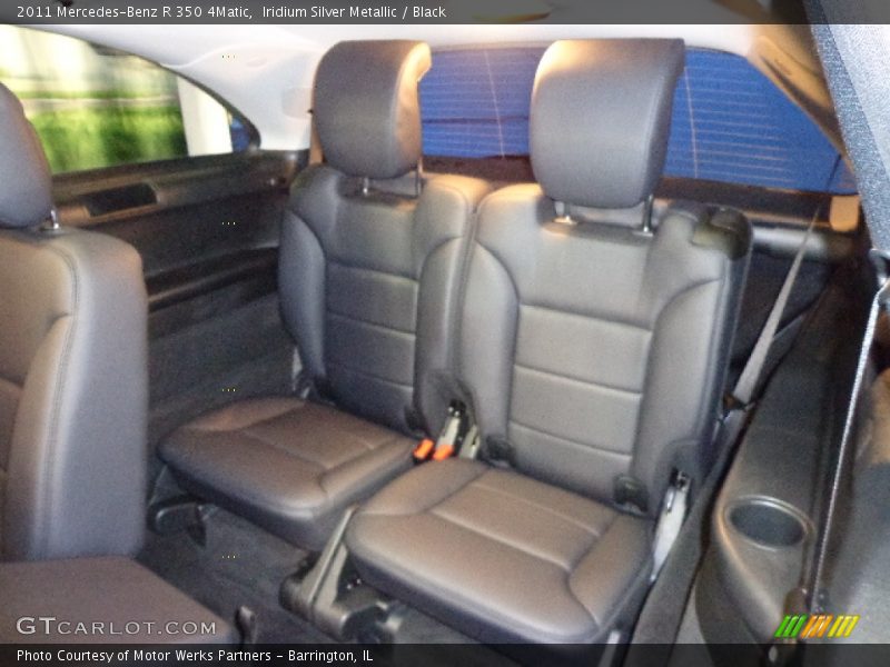 Iridium Silver Metallic / Black 2011 Mercedes-Benz R 350 4Matic