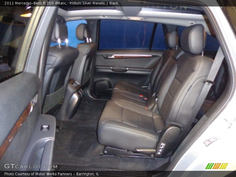 Iridium Silver Metallic / Black 2011 Mercedes-Benz R 350 4Matic