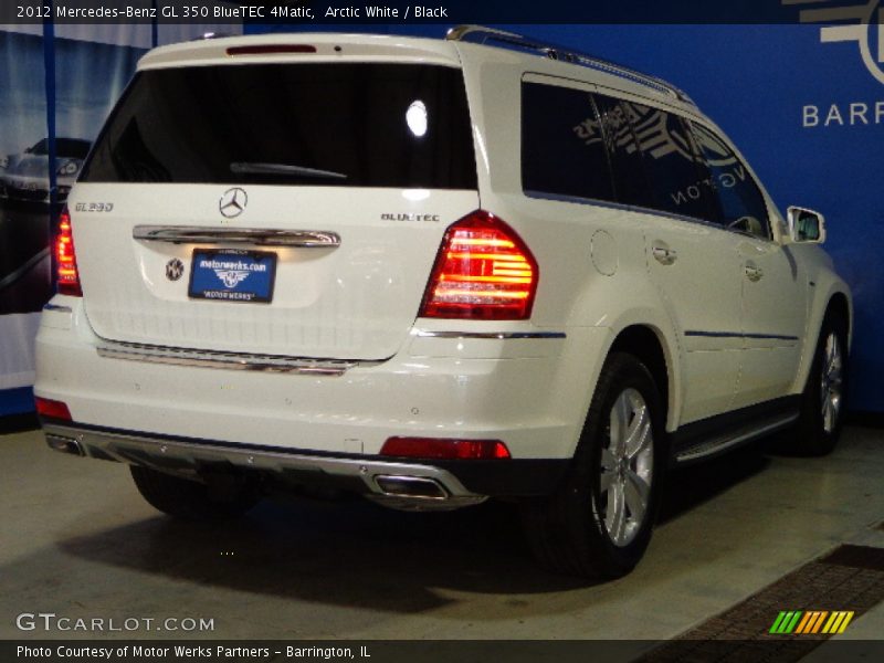 Arctic White / Black 2012 Mercedes-Benz GL 350 BlueTEC 4Matic