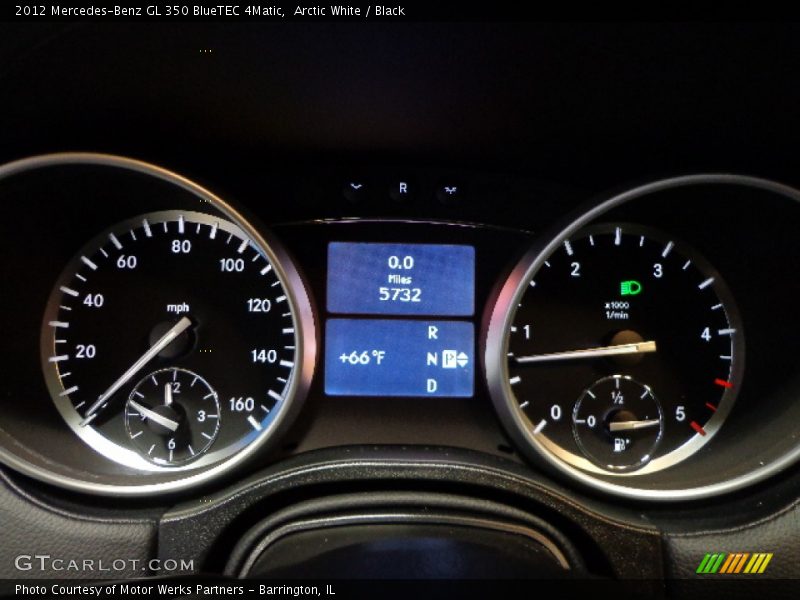 Arctic White / Black 2012 Mercedes-Benz GL 350 BlueTEC 4Matic