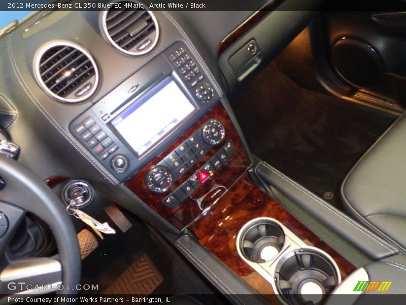 Arctic White / Black 2012 Mercedes-Benz GL 350 BlueTEC 4Matic