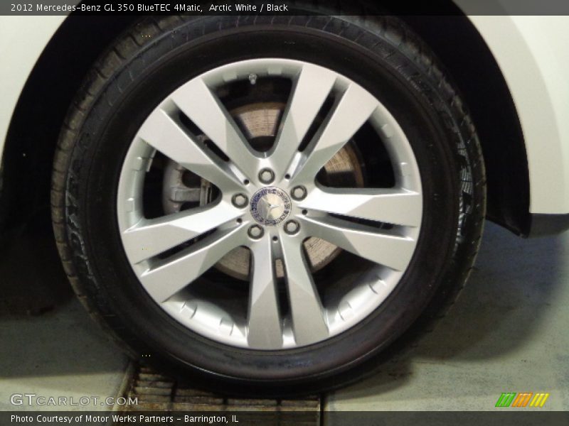 Arctic White / Black 2012 Mercedes-Benz GL 350 BlueTEC 4Matic