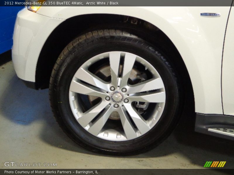 Arctic White / Black 2012 Mercedes-Benz GL 350 BlueTEC 4Matic